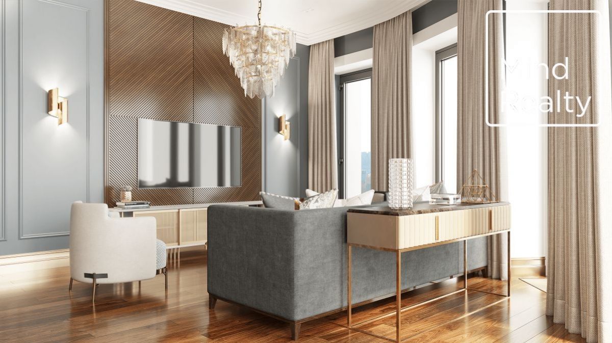 Продажа 3-комнатных апартаментов в ЖК Скай вью. площадь 92.49м2. цена: 83 203 954 руб