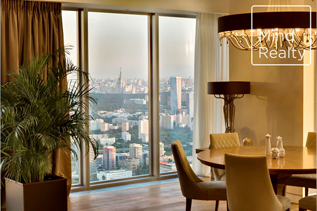 Продажа 3-комнатных апартаментов в ЖК ОКО. площадь 189.10м2. цена: $ 1 693 580