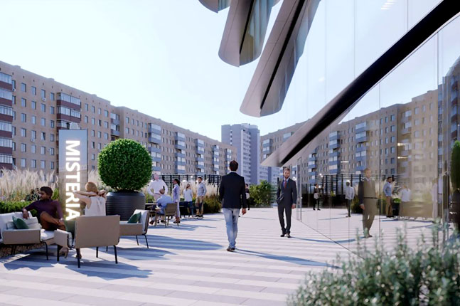 Продажа торгового помещения в Москве, в БЦ Twist. Возле метро Савёловская. Москва, Бутырская ул, д з/у 1. Площадь: 42.80 кв.м. Цена: 34 600 000 руб