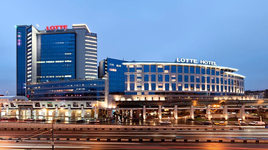 Аренда офиса в Москве, в БЦ Lotte Plaza. Возле метро Смоленская. Москва г, Новинский б-р, д 8. Площадь: 92.40 кв.м. Цена: $ 8 470