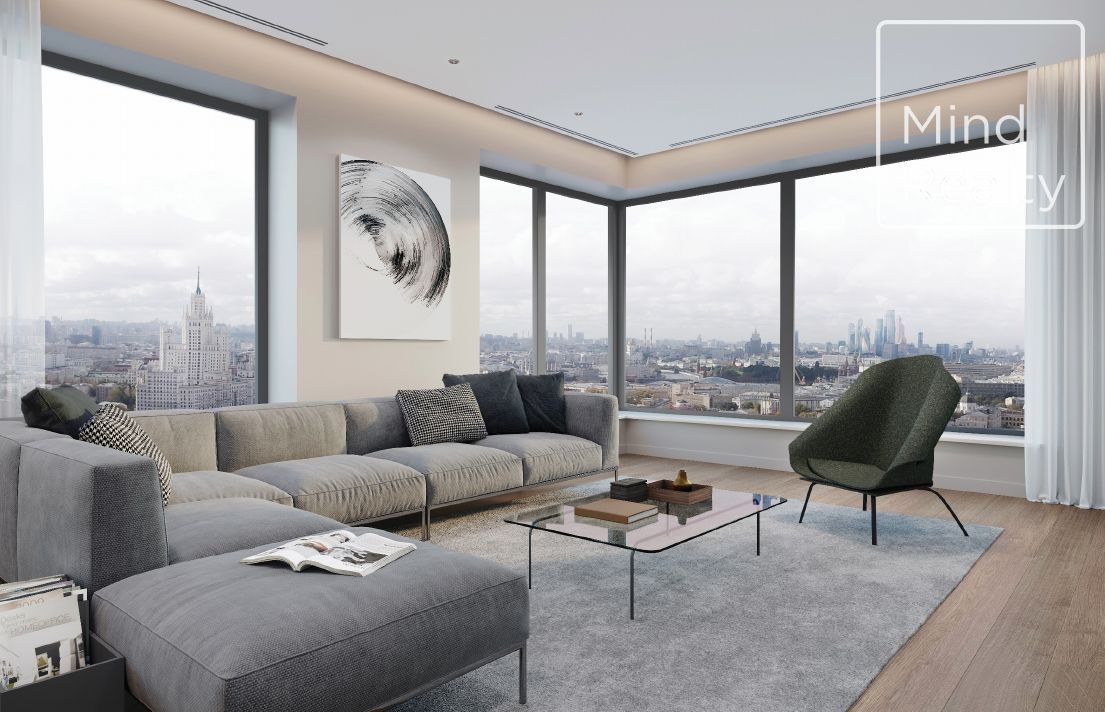 Продажа 4-комнатных апартаментов в ЖК Дом Chkalov. площадь 115.40м2. цена: 92 205 000 руб