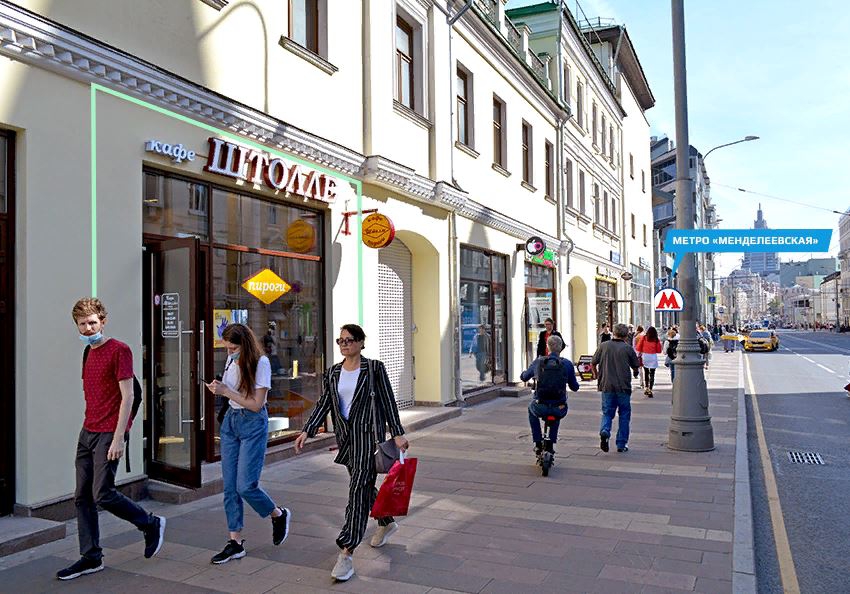 Продажа ПСН в Москве, в БЦ Новослободская 20. Возле метро Менделеевская. Москва г, Новослободская ул, д 20. Площадь: 17.80 кв.м. Цена: 48 840 000 руб