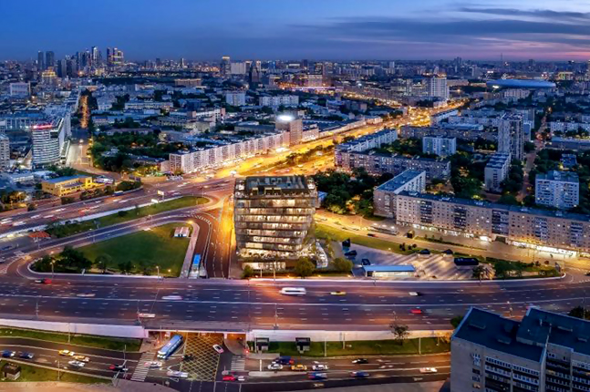 Продажа офиса в Москве, в БЦ Twist. Возле метро Савёловская. Москва, Бутырская ул, д з/у 1. Площадь: 86.60 кв.м. Цена: 37 040 000 руб
