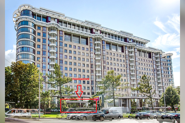 Продажа помещения свободного назначения в Москве, в жилом доме. Возле метро Смоленская. Москва, Новый Арбат ул, д 27. Площадь: 185.00 кв.м. Цена: 93 000 000 руб