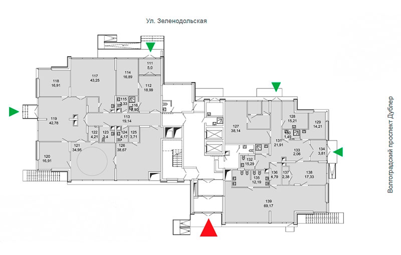 Продажа торговой площади в Москве. Возле метро Кузьминки. Москва г, Зеленодольская ул, д 41к2. Площадь: 526.50 кв.м. Цена: 65 812 500 руб