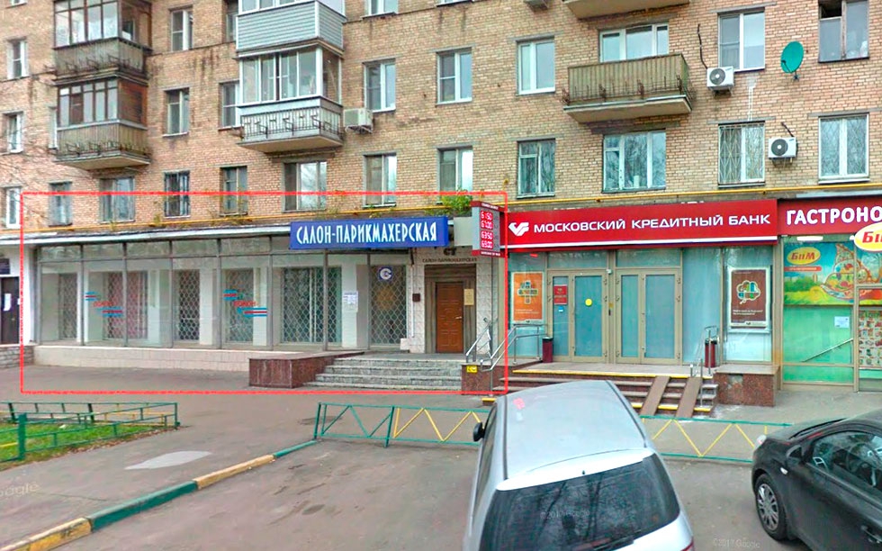 Аренда торговой площади в Москве, в жилом доме. Возле метро Багратионовская. Москва, Сеславинская ул, д 16 к.1. Площадь: 195.00 кв.м. Цена: 650 000 руб