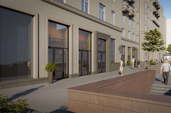 Продажа торговой площади в Москве, в жилом доме. Возле метро Пушкинская, Тверская, Чеховская. Москва г, Тверская ул, д 15. Площадь: 52.30 кв.м. Цена: 94 000 000 руб