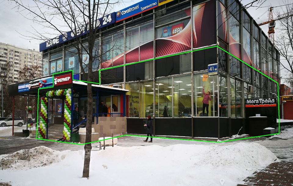 Продажа торговой площади в Москве. Возле метро Кузьминки. Москва г, Зеленодольская ул, д 41 к.1. Площадь: 159.40 кв.м. Цена: 102 000 000 руб