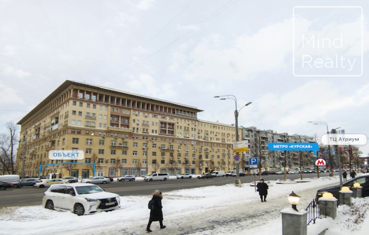Продажа торгового помещения в Москве, в жилом доме. Возле метро Курская, Чкаловская. Москва, Земляной Вал ул, д 23,стр.1. Площадь: 135.40 кв.м. Цена: 112 200 000 руб